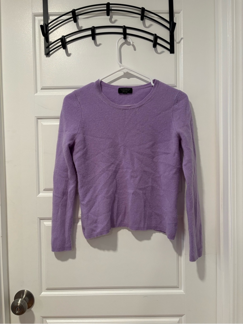 Charter Club Lavender Crewneck Sweater